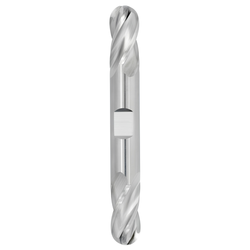 5/32" Diameter 4 Flute 7/16" Cut 3-1/8" Length 3/16" Round Shank Double End Ball Nose Uncoated