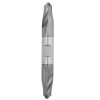 5/32" Diameter 2 Flute 7/16" Cut 3-1/8" Length 3/16" Round Shank Double End Ball Nose TiALN