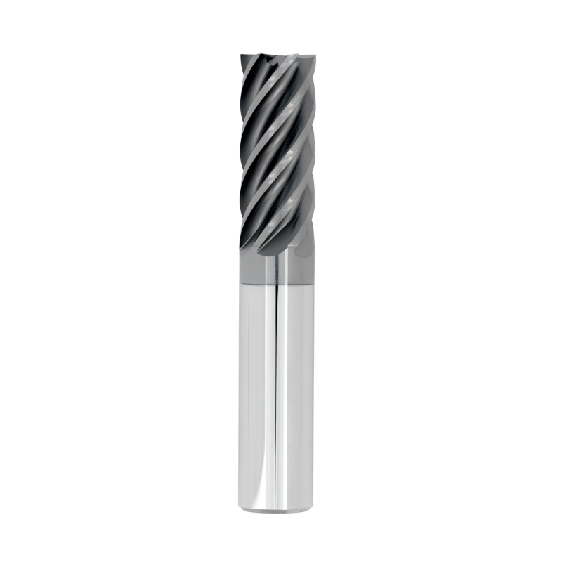 1/4" Diameter 7 Flute 3/8" Cut 2" Length 1/4" Round Shank Single End 0.015 Corner Radius HTAS ALL4