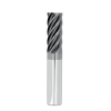 1/4" Diameter 7 Flute 3/8" Cut 2" Length 1/4" Round Shank Single End 0.030 Corner Radius Chipbreaker HTAS ALL4