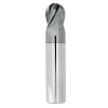 1/4" Diameter 4 Flute 3/8" Cut 2" Length 1/4" Round Shank Single End Ball Nose HTAS ALL4