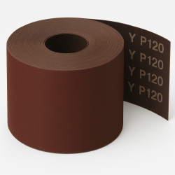 Roll 2" Wide x 50 Yards Long Cloth Backed Aluminum Oxide Y Weight 120 Grit