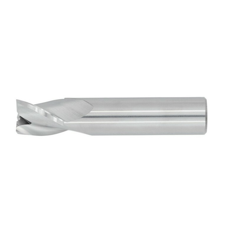 5/16" Diameter 3 Flute 1/2" Cut 2" Length 5/16" Round Shank Single End Square Uncoated