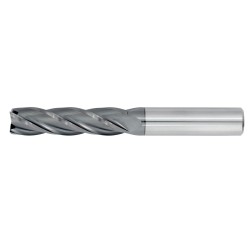 1" Diameter 5 Flute 2-5/8" Cut 5" Length 1" Round Shank Single End 0.015 Corner Radius ALL4