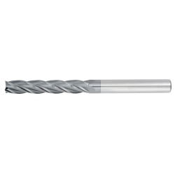 1" Diameter 4 Flute 3-1/4" Cut 6" Length 1" Round Shank Single End Square ALL4
