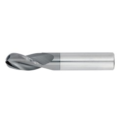 1" Diameter 6 Flute 1-3/4" Cut 4-1/2" Length 1" Round Shank Single End Ball Nose ALL4