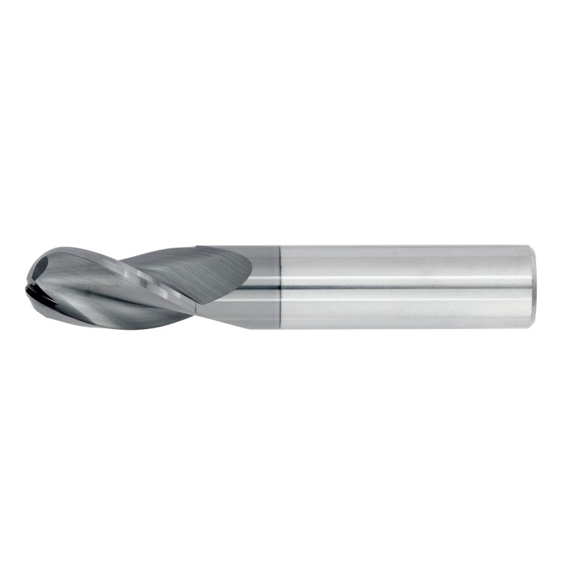 3/4" Diameter 6 Flute 1-5/8" Cut 4" Length 3/4" Round Shank Single End Ball Nose ALL4