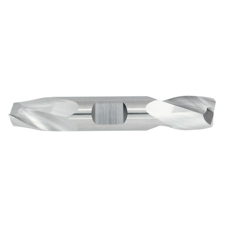 5/8" Diameter 2 Flute 11/16" Cut 3-1/2" Length 5/8" Weldon Shank Double End Square Uncoated