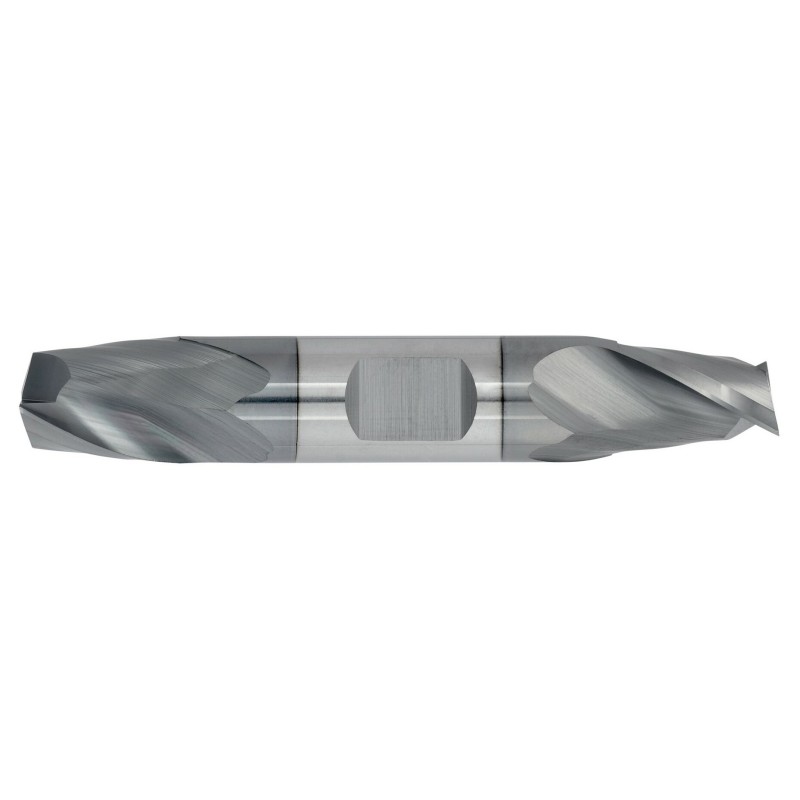 9/32" Diameter 2 Flute 1/2" Cut 2-1/2" Length 5/16" Weldon Shank Double End Square TiALN