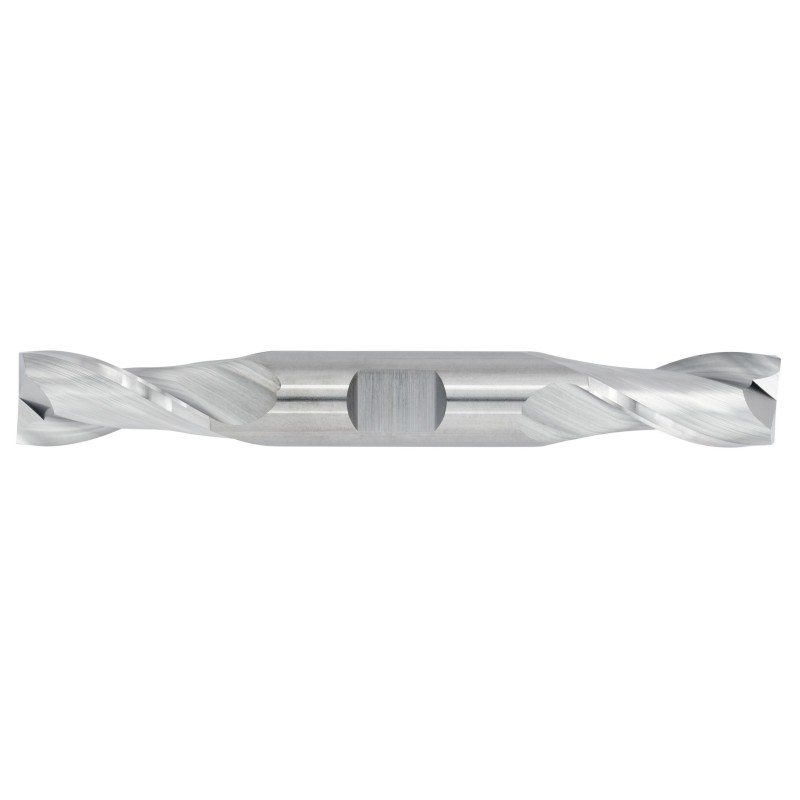 3/16" Diameter 2 Flute 1/2" Cut 3-1/4" Length 3/16" Round Shank Double End Square Uncoated
