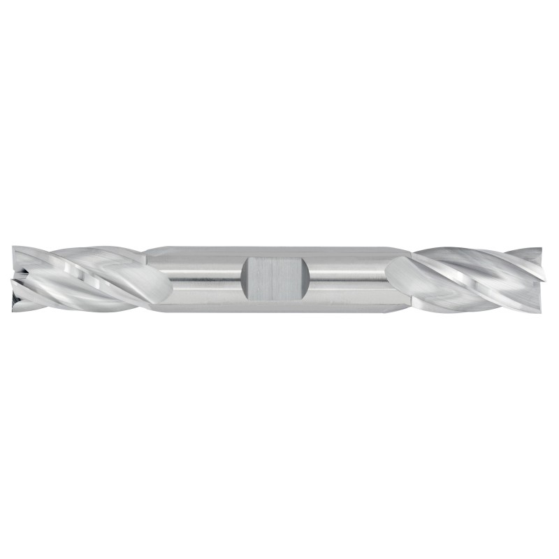 11/32" Diameter 4 Flute 3/4" Cut 3-1/2" Length 3/8" Weldon Shank Double End Square Uncoated