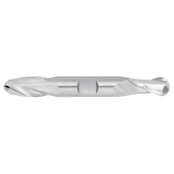 9/16" Diameter 2 Flute 1-1/4" Cut 5" Length 5/8" Weldon Shank Double End Ball Nose Uncoated