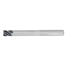 1" Diameter 4 Flute 1-1/4" Cut 5" Length 1" Round Shank Single End .020 Corner Radius TiALN