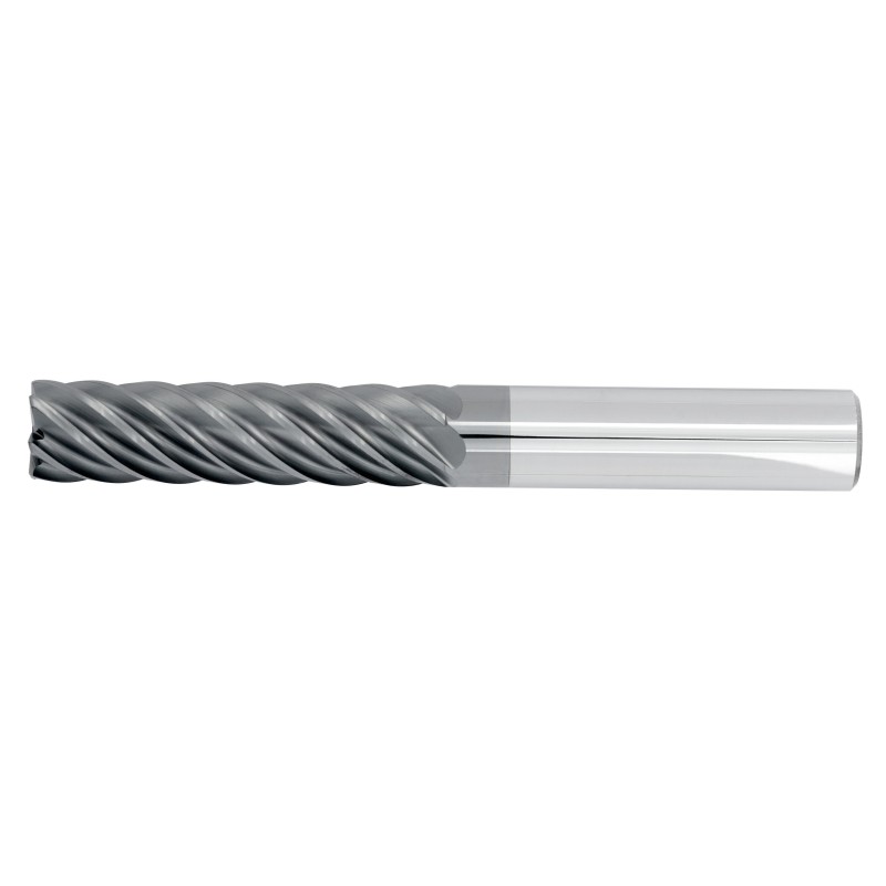 5/8" Diameter 7 Flute 2-1/2" Cut 5" Length 5/8" Round Shank Square HEM