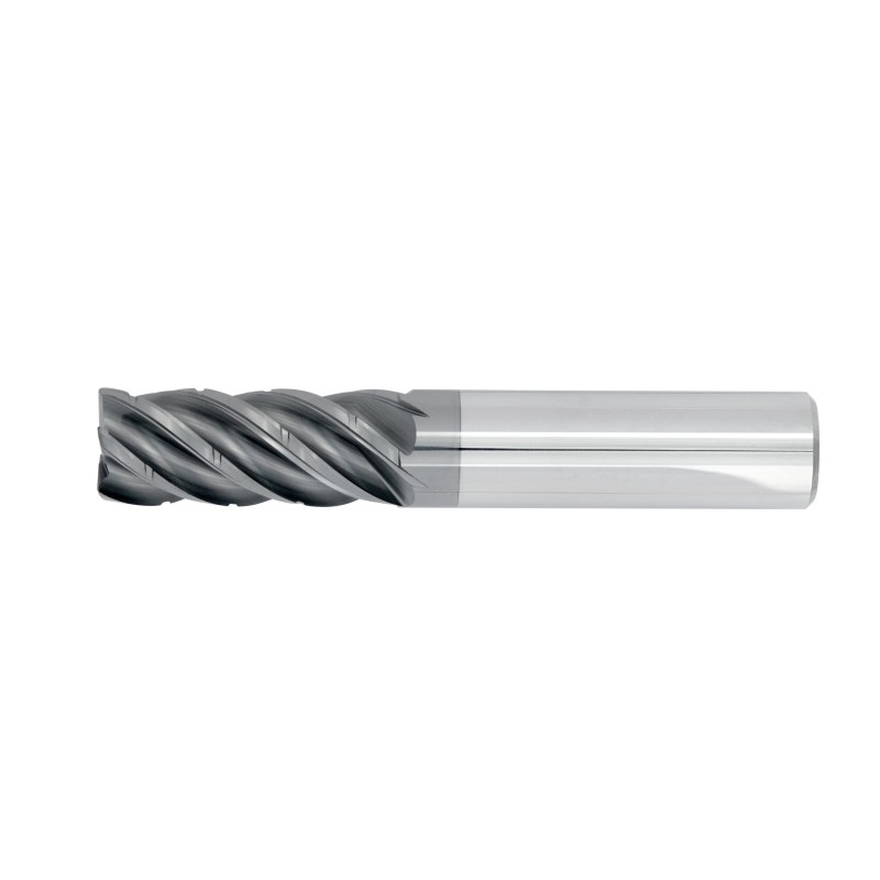 5/8" Diameter 5 Flute 1-5/8" Cut 3-1/2" Length 5/8" Round Shank Square HEM Chip Breaker