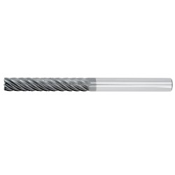 1" Diameter 7 Flute 3-1/4" Cut 6" Length 1" Round Shank .030 Corner Radius HEM Chip Breaker
