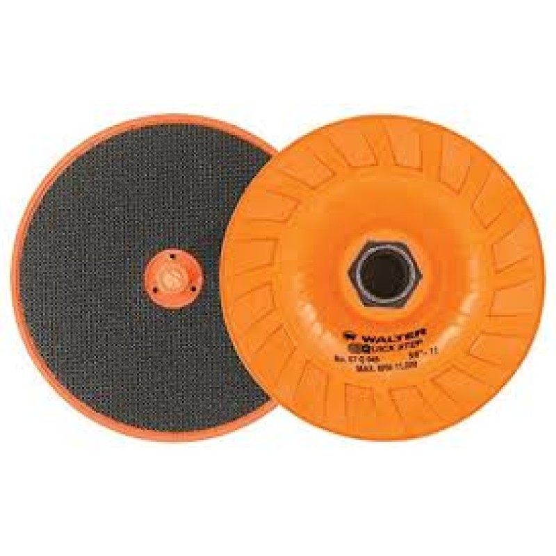 Back Up Pad For Surface Conditioning Discs 4-1/2" Diameter 3/8" Hole 5/8-11f Arbour