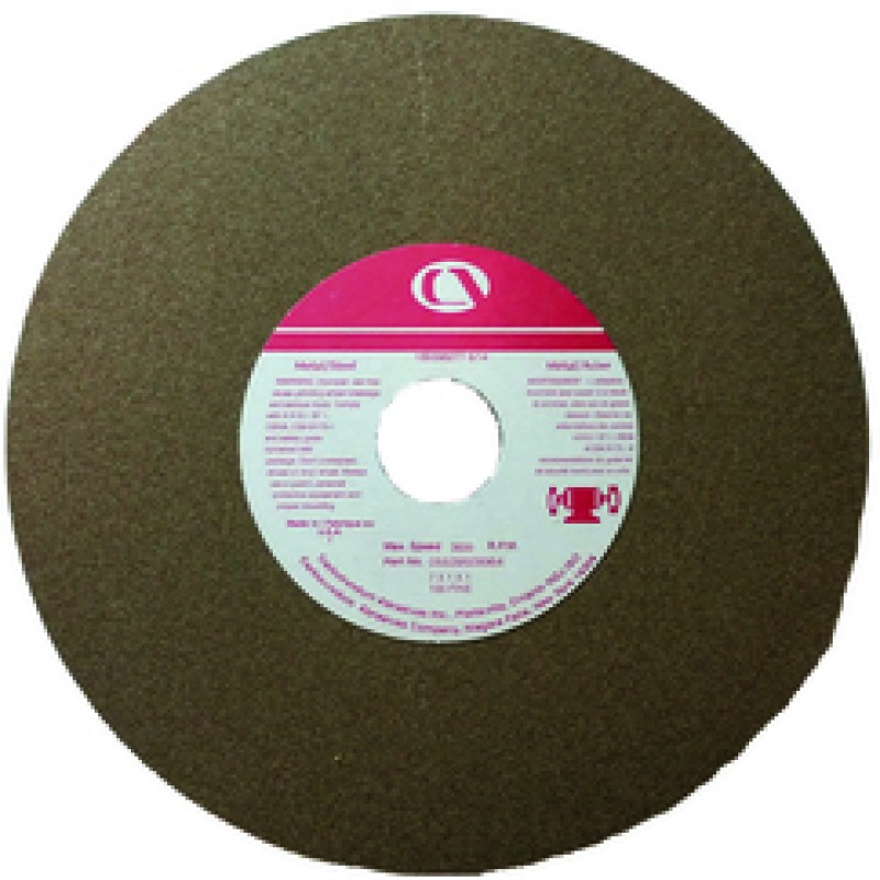 6" Diameter x 1" Wide x 1" Arbor Brown Grinding Wheel 60 Grit