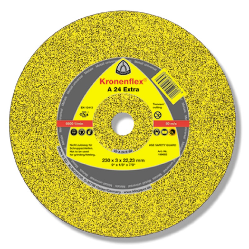 Cut Off Depressed Center4-1/2 x 3/32(2.5mm) x 7/8 A24e x  Klingspor 188461