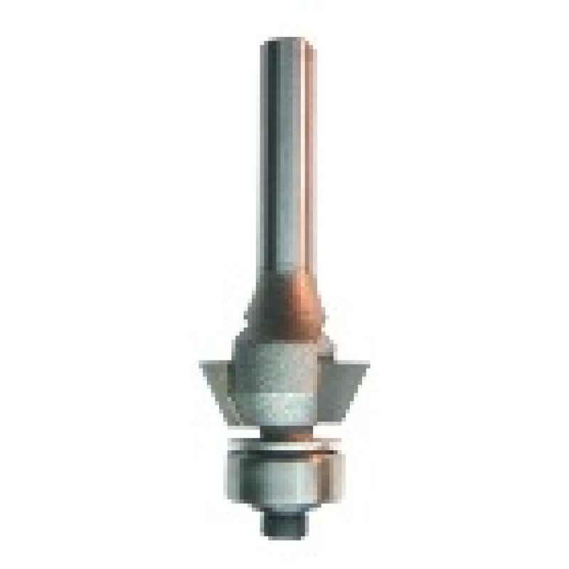 102RBL-15 Bevel Trim Bit 2 Flute 3/8" Cutting Length 1/4" Shank 15° Angle