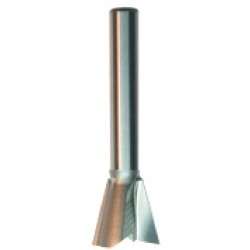104R4-10 Dovetail Bit Right Hand Rotation 3/8" Cutting Height 3/8" Diameter 1/4" Shank 9° Angle
