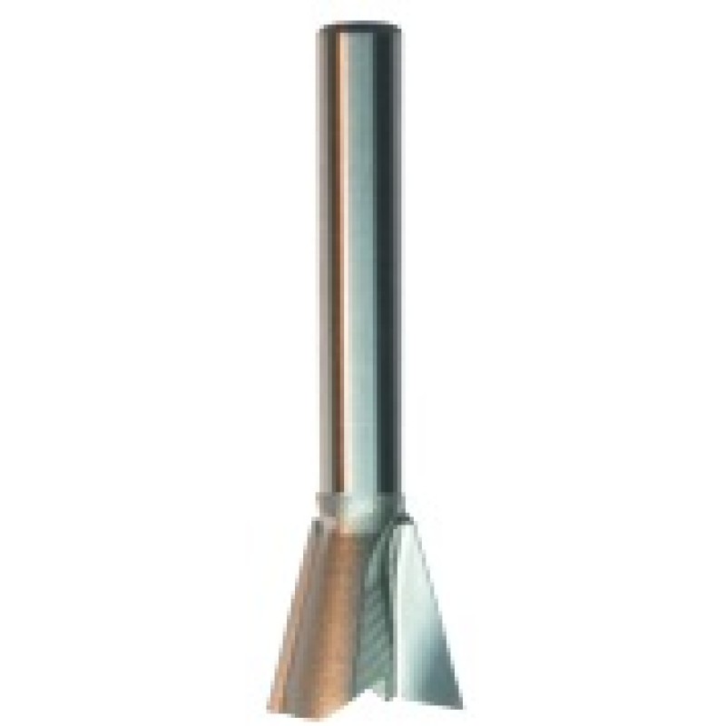 104R4-10 Dovetail Bit Right Hand Rotation 3/8" Cutting Height 3/8" Diameter 1/4" Shank 9° Angle