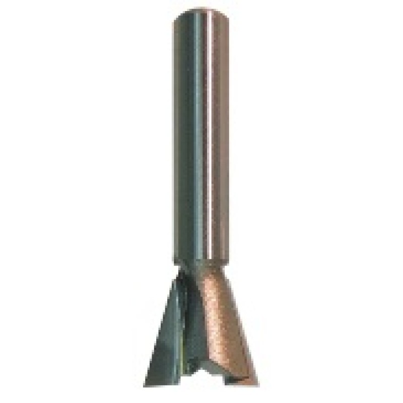 104R4-12L Dovetail Bit 1/2" Cutting Height 1/2" Diameter 1/4" Shank 14° Angle