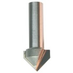 105R8-25 V-Groove Bit 2 Flute 1" Diameter 1/2" Depth 1/2" Shank 90° Angle 