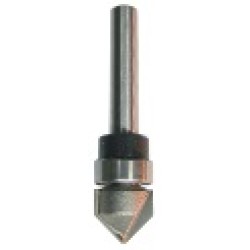105RC4-12 V-Groove 2 Flute 1/2" Diameter 1/2" Length 1/2" Diameter 45° Angle