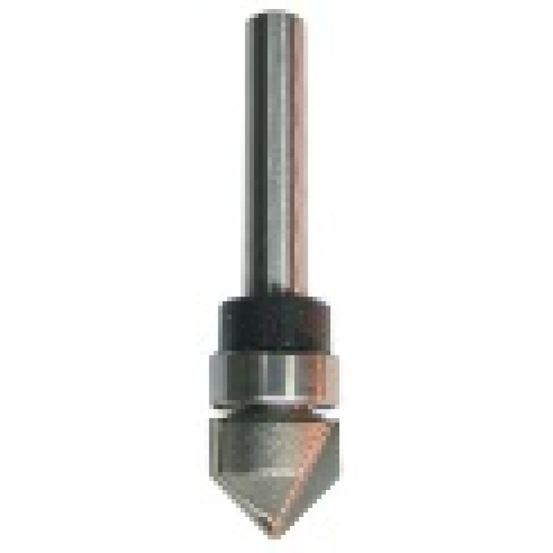 105RC4-12 V-Groove 2 Flute 1/2" Diameter 1/2" Length 1/2" Diameter 45° Angle