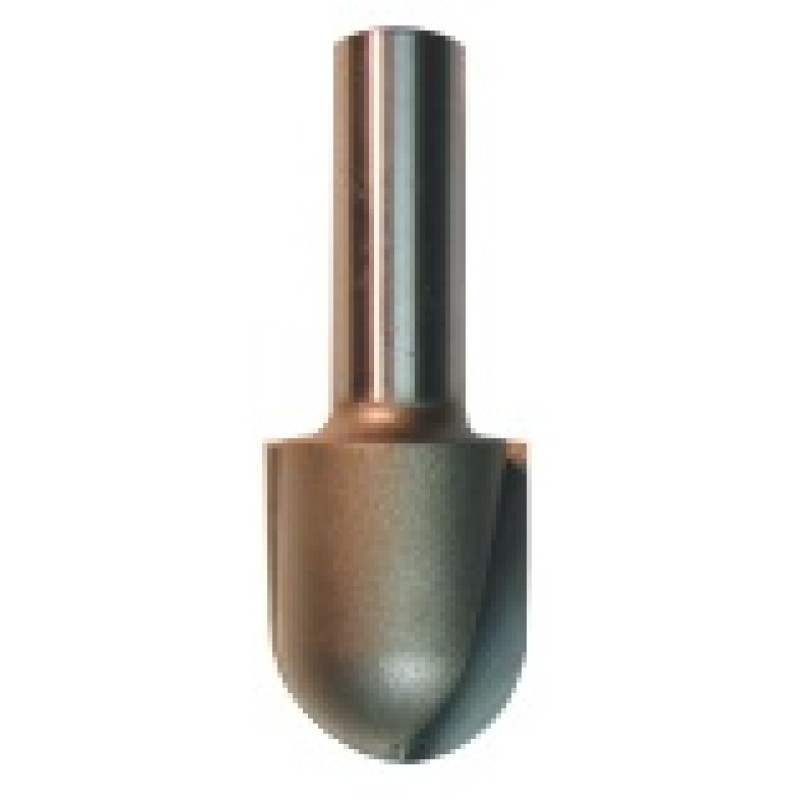106RL8-19 Core Box Bit 2 Flute 3/4" Radius 1-1/4" Length 1/2' Shank