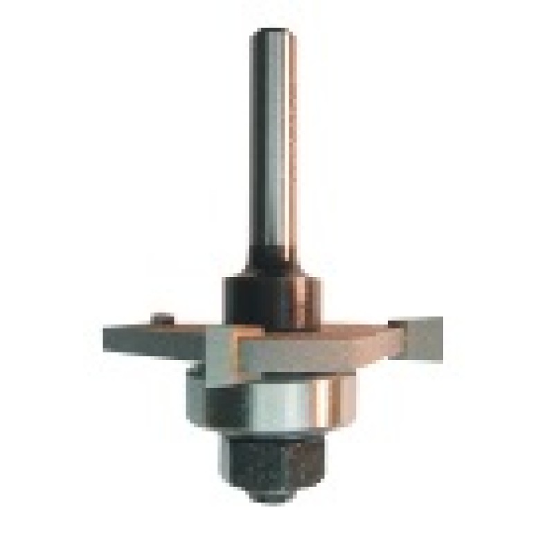 108R2-3A4 Complete Cutter Assembly 2 Wing 1/8" Cutting Height 1/4" Shank
