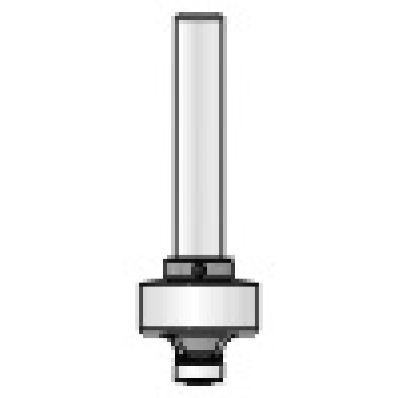 109R3D-6 Corner Rounding 3D Bit 2 Flute 1/4" Radius 1/2" Shank