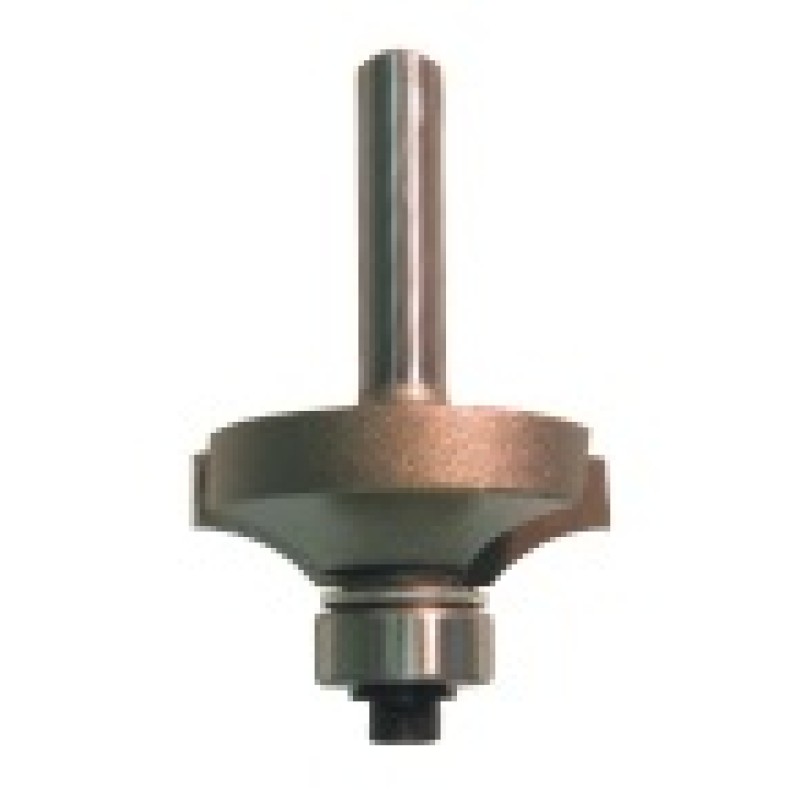 109RT4-30 Thumb Nail Bit 2 Flute 15/32" Radius 3/8" Cutting Height 1/4" Shank