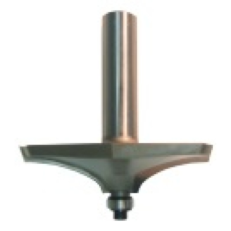 109RTS8-64 Thumb Nail Bit 2 Flute 1-7/8" Radius 1/2" Shank