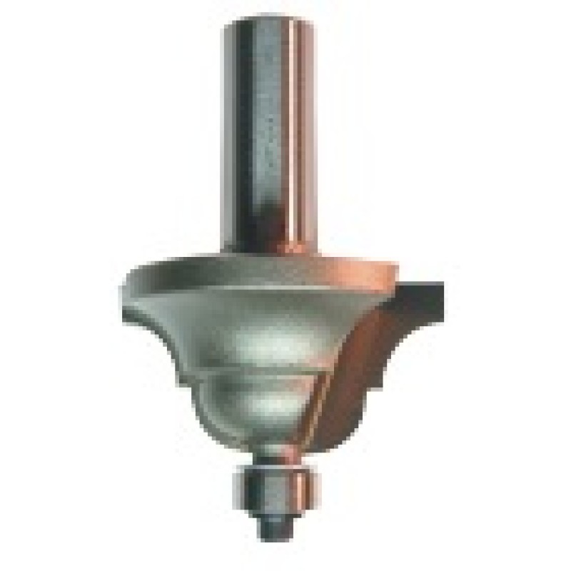 113RSP4-6 Roman Ogee Bit 2 Flute 1/4" Radius 1/4" Shank