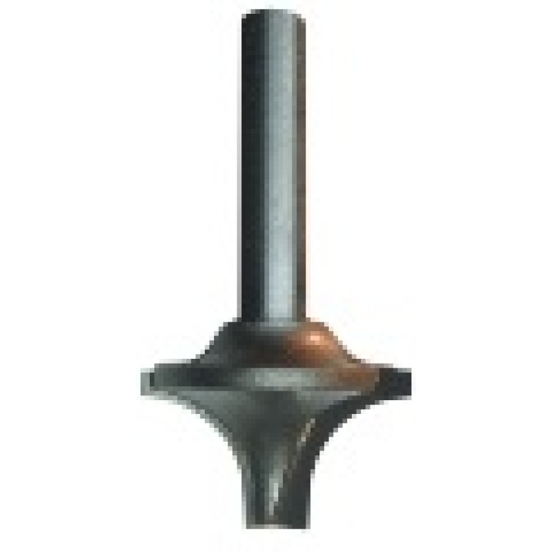117R4-6 Round Over Plunge Bit With Boring Point 2 Flute