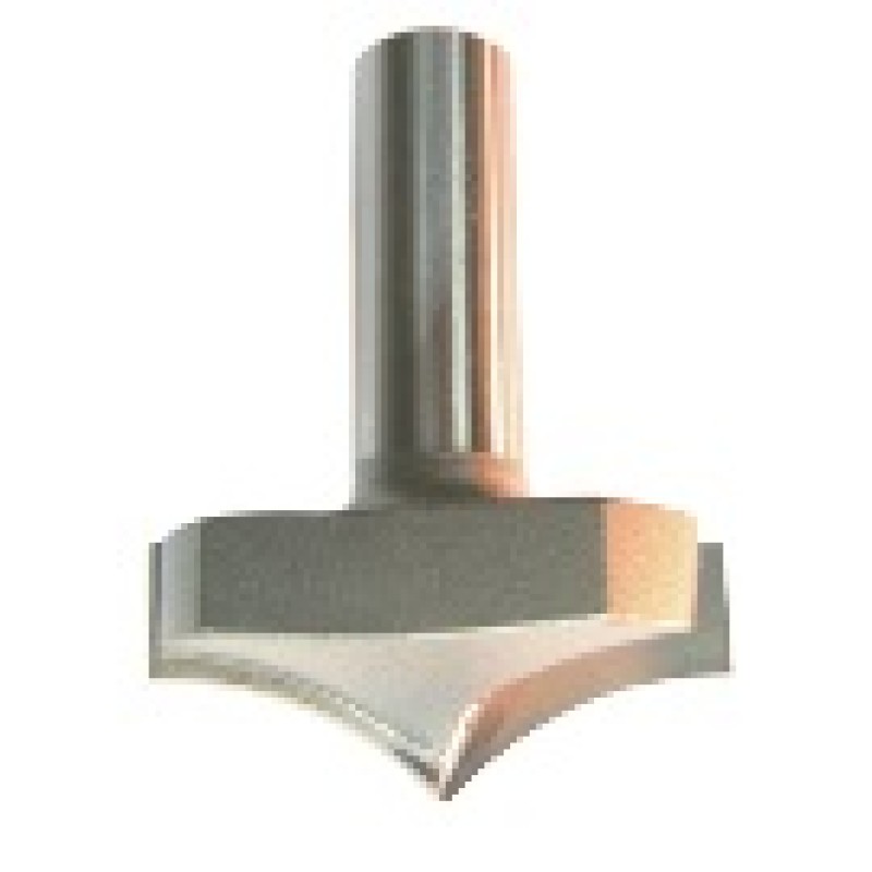 117RP8-41 Round Over Plunge Bit 2 Flute 1" Radius 1/2" Shank