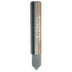 118R4-4 V-groove & scorer Bit 1/4" Diameter 3/8" Depth 1/4" Shank
