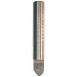118R4-9 Round Bottom Veining Bit 1 Flute 1/4" Cutting Height 3/32" Radius 1/4" Shank
