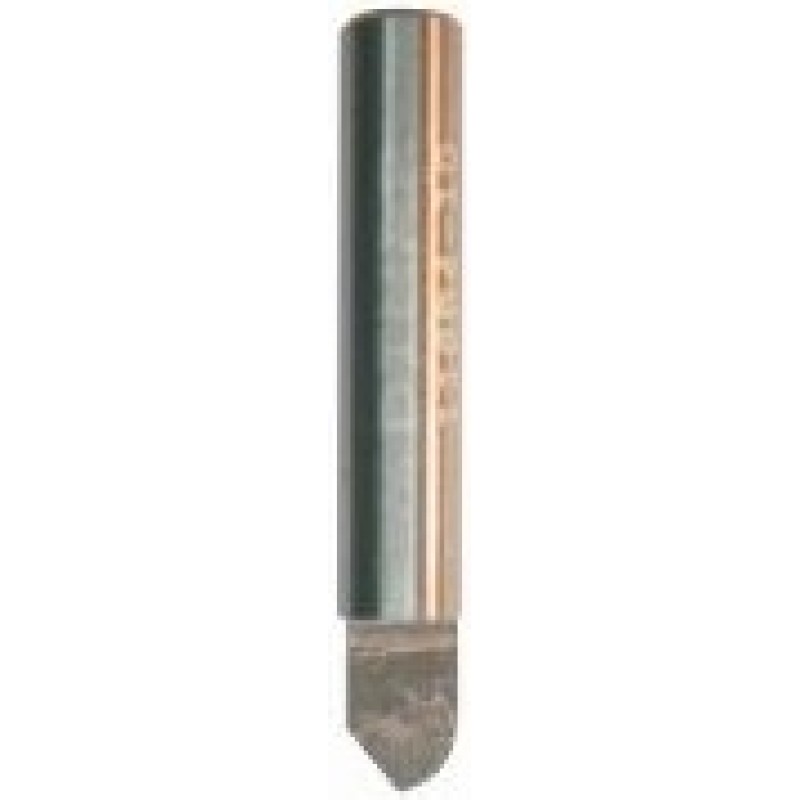 118R4-9 Round Bottom Veining Bit 1 Flute 1/4" Cutting Height 3/32" Radius 1/4" Shank