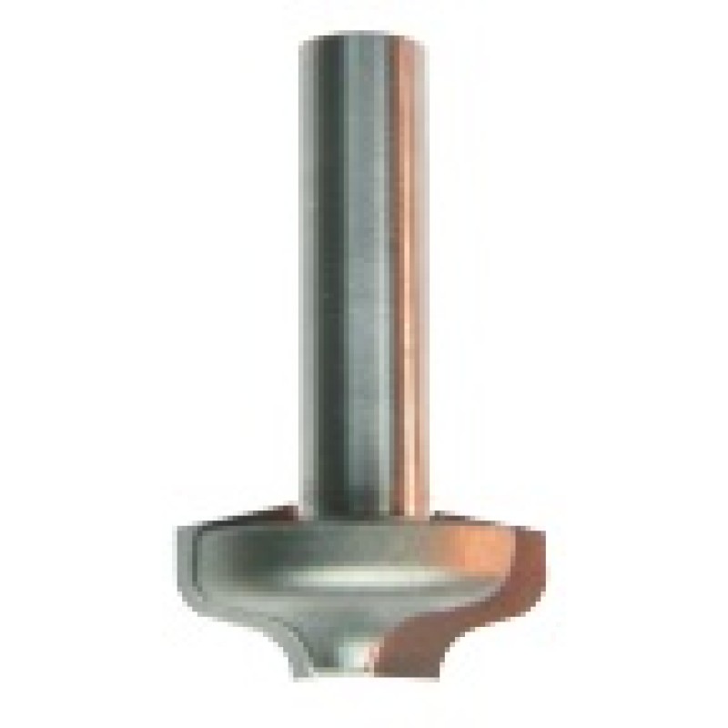 124R8-35 Flat Ogee Bit Plunge Bit 2 Flute 1/8" Radius 1/2" Shank