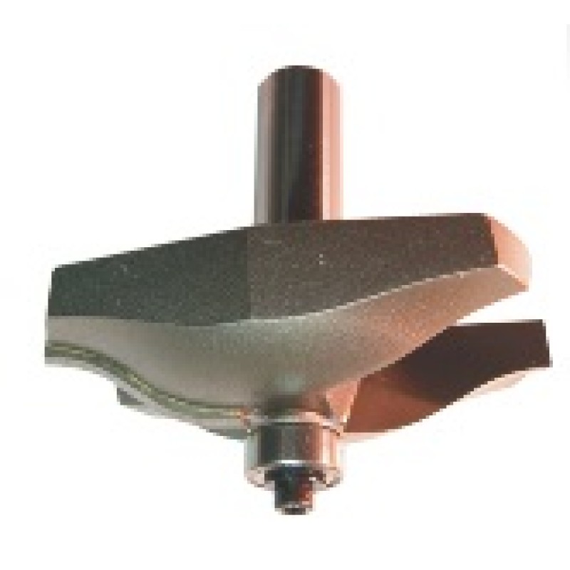 126R8-67 Ogee Filet Raised Panel Bit 2 Flute 1/2" Shank