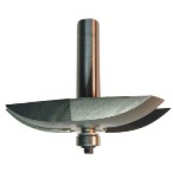 126R8-86 Cove Raised Panel Bit 2 Flute 1/2" Shank