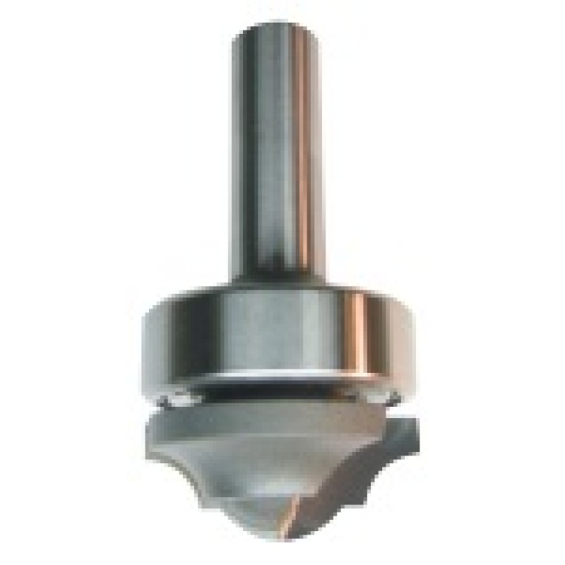 131R4-22 Panelling Groover Round Bottom Bit 2 Flute 1/2" Cutting Height 7/32" & 5/32" Radius 1/4" Shank