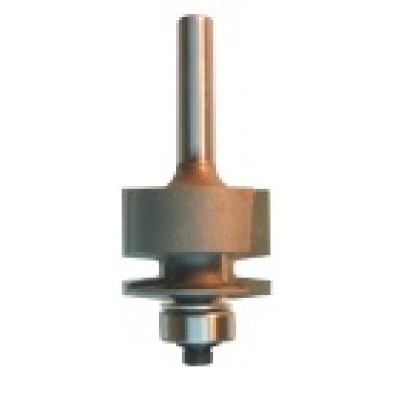 149RB4-25 Glue Joint Bit 2 Flute 3/4" Cutting Height 1/4" Shank 14° Angle