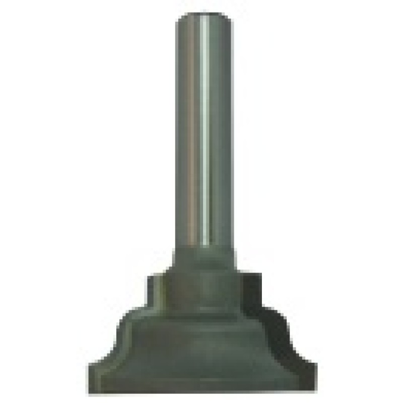 150R4-25 2 Piece Rail & Stile 2 Flute 1/2" Cutting Height 1/8" Radius 1/4" Shank