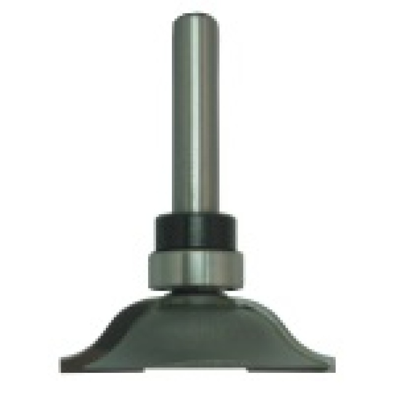 150R4-36 2 Piece Rail & Stile Bits 2 Flute 25/64" & 5/ 64" Cutting Height 21/64" Radius 1/4" Shank
