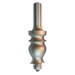156R8-28 Fancy Moulding Bit 2 Flute 9/64" Radius 1-3/4" Cutting Height 1/2" Shank