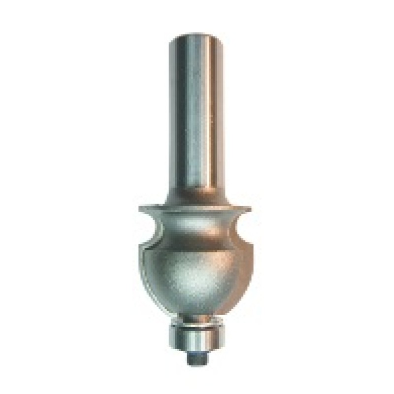 156R8-29 Fancy Moulding Bit 2 Flute 9/64" Radius 1" Cutting Height 1/2" Shank